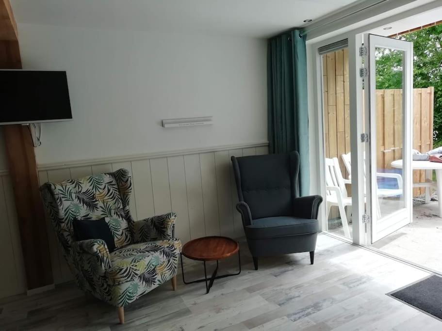 Strandhuisje Daan Dicht Bij Zee En Strand Callantsoog Exteriör bild